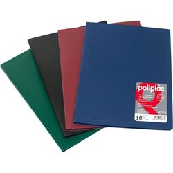 CARPETA POLIPLAS FUNDAS POLIPROPILENO FOLIO