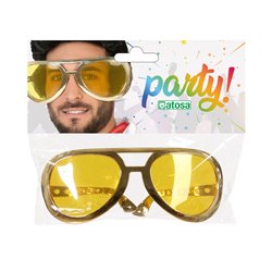 GAFAS DORADO XXL