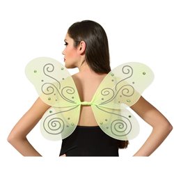 ALAS HADA 48X37CM VERDE