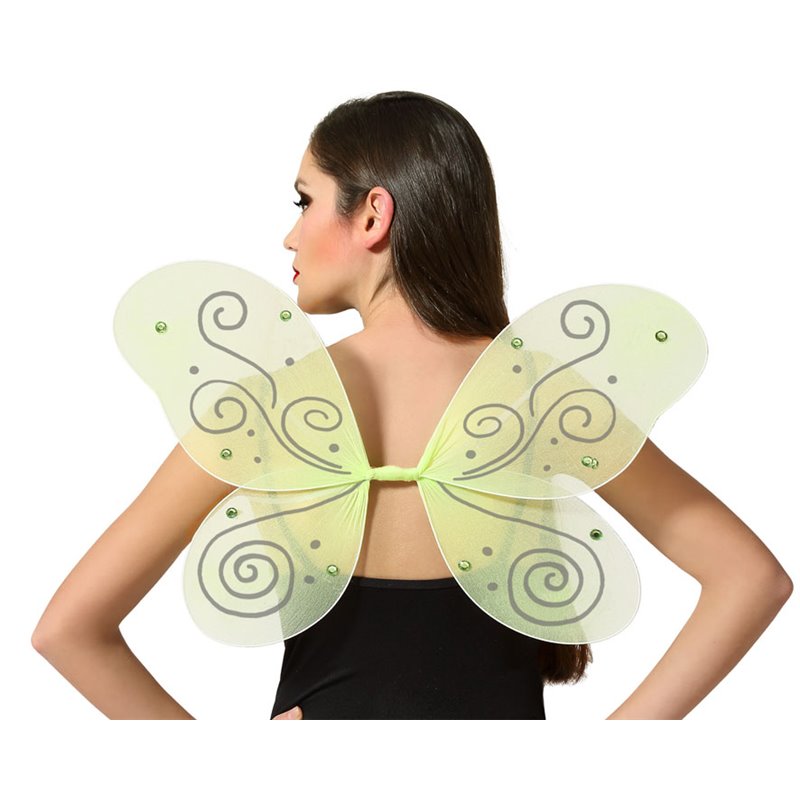 ALAS HADA 48X37CM VERDE