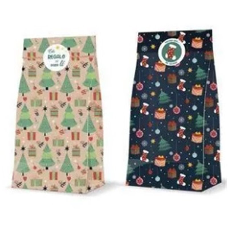 SOBRE REGALO NAVIDAD 3UD + ADH +20+8X42CM SURTIDO