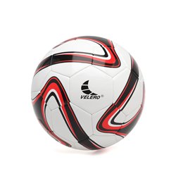 BALON FUTBOL 280-300GR 20-23CM CUERO PU/PVC ROJO N�.5