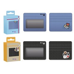 TARJETERO-MONEDERO PAPA COLORES SURTIDOS