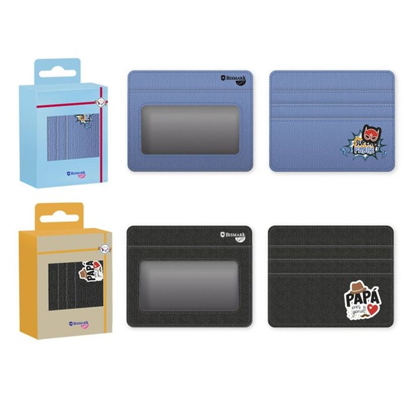 TARJETERO-MONEDERO PAPA COLORES SURTIDOS