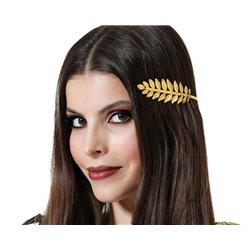 DIADEMA METAL DORADO ROMANA