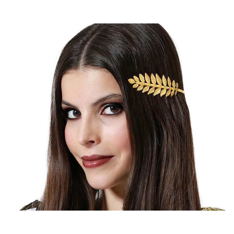 DIADEMA METAL DORADO ROMANA