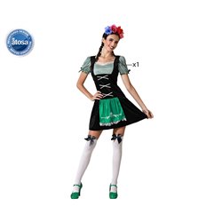 DISFRAZ ALEMANA NEGRO MUJER