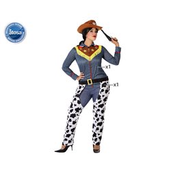 DISFRAZ VAQUERA ADULTO MUJER