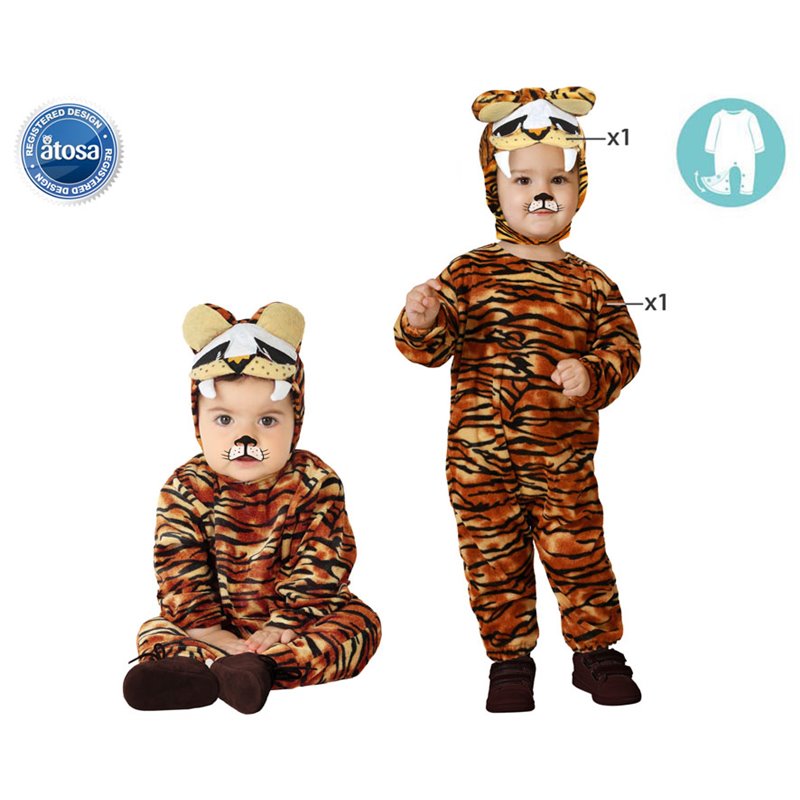 DISFRAZ TIGRE NI�O BEB�