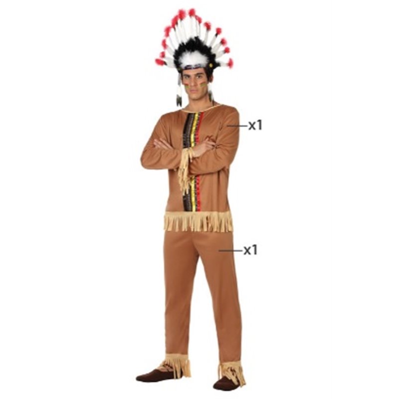 DISFRAZ INDIO HOMBRE