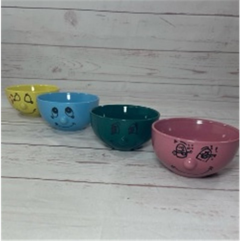 BOWL CARITAS C/NARIZ SURTIDOS