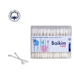 BASTONCILLOS COSMETICA MANICURA 100U.