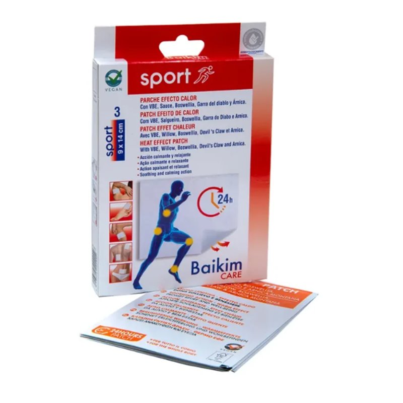 PARCHE EFECTO CALOR 3U.