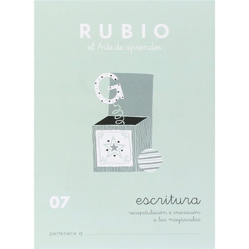 CUADERNO RUBIO ESCRITURA N�07