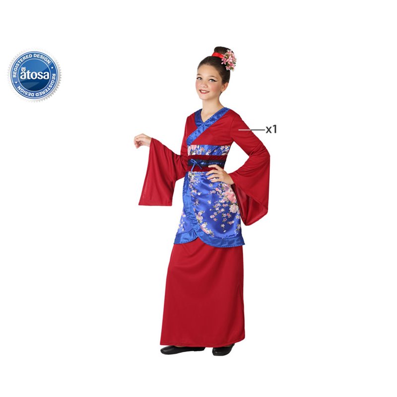 DISFRAZ CHINA NI�A INFANTIL KIMONO