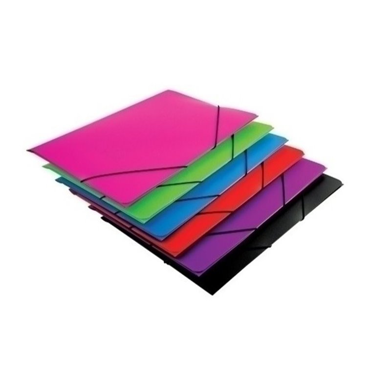 CARPETA MARIOLA GOMAS CON SOLAPA F� COLORES SURT.