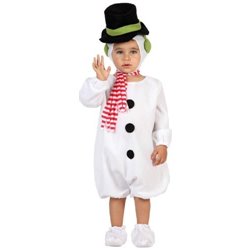 DISFRAZ MU�ECO DE NIEVE 6-12 MESES
