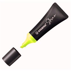 MARCADOR FLUORESCENTE SHINE 4 COLORES SURT.