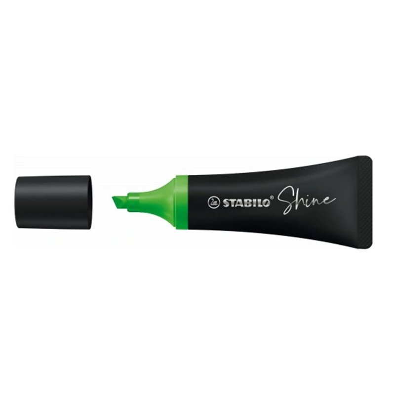 MARCADOR FLUORESCENTE SHINE 4 COLORES SURT.