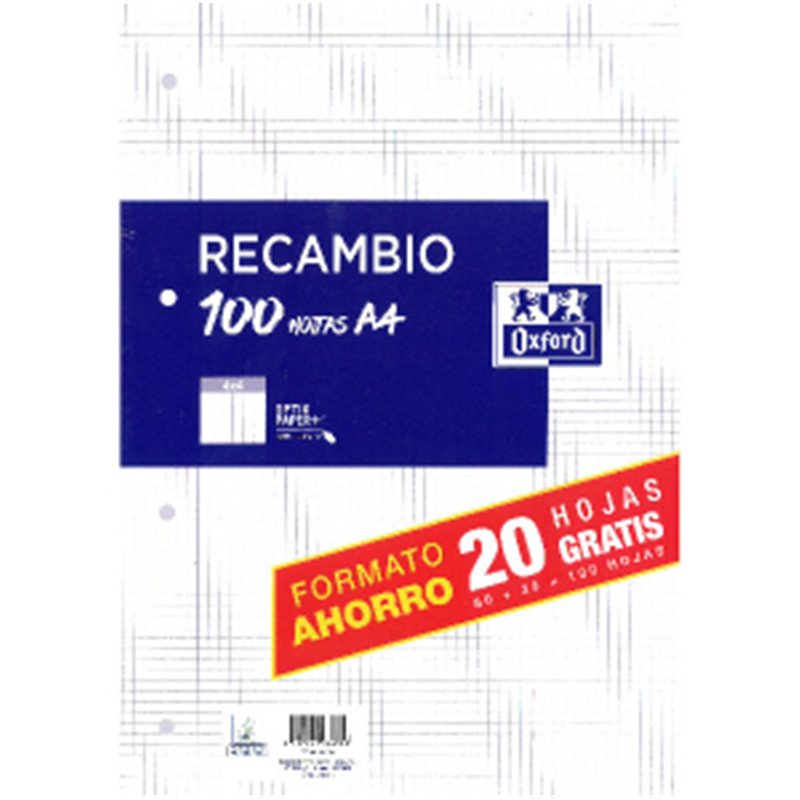 RECAMBIO OXFORD 80+20H 4X4 CUADROS