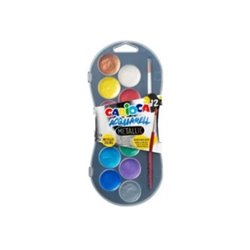 ACUARELAS METALICAS CARIOCA 12UDS