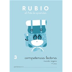 CUADERNO RUBIO COMPETENCIA LECTORA N�3