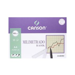 PAPEL MILIMETRADO A4 12H 100G