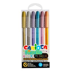 BOLIGRAFOS DE GEL METALLIC FIORELLA