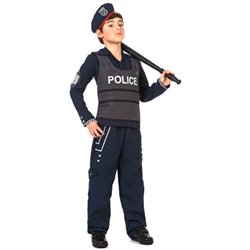 DISFRAZ NI�O POLIC�A T-4