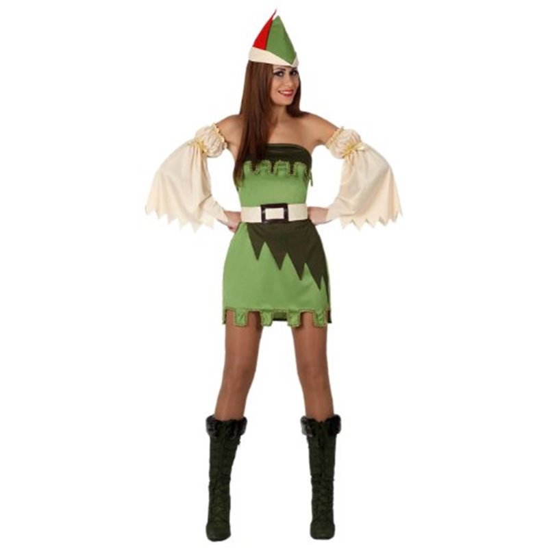 DISFRAZ DAMA DEL BOSQUE TALLA M/L