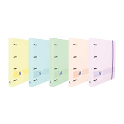 EUROPEANBINDER A5 LIVEGO POLYF REC DOTS PASTEL