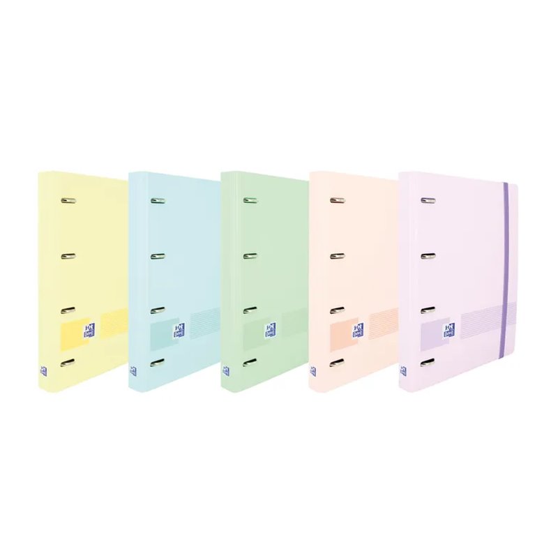 EUROPEANBINDER A5 LIVEGO POLYF REC DOTS PASTEL