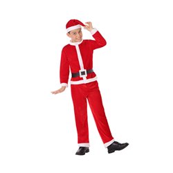 VACIO DISFRAZ PAPA NOEL INFANTIL NI�O 3/4 A�OS