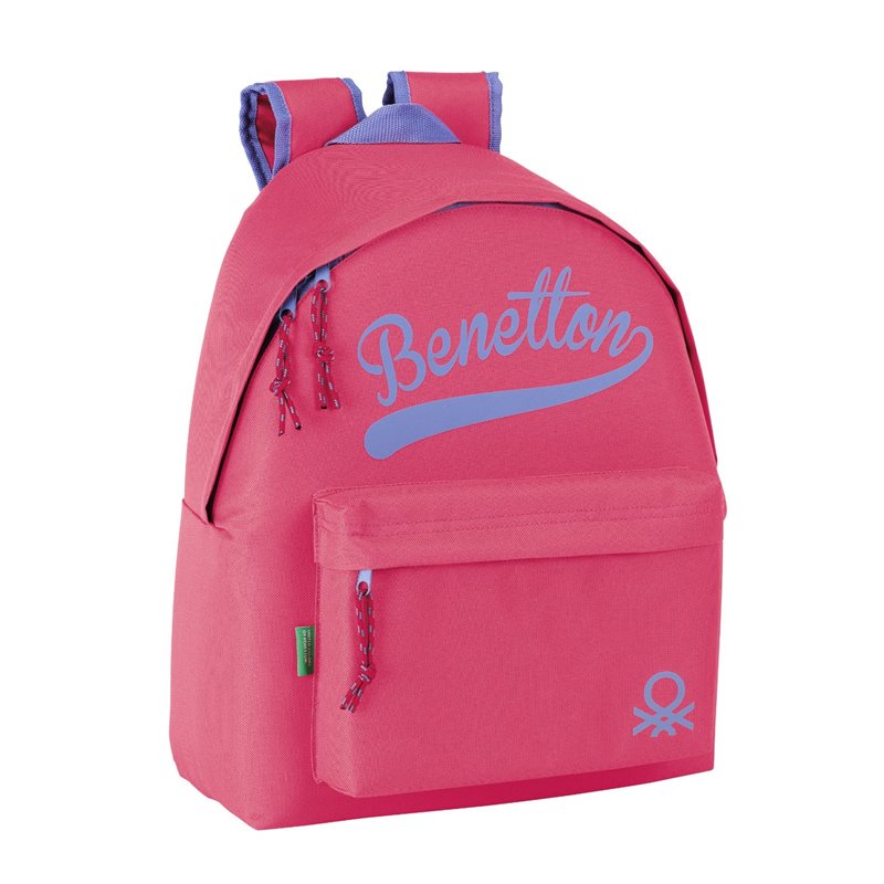 Benetton - Mochila, color rojo