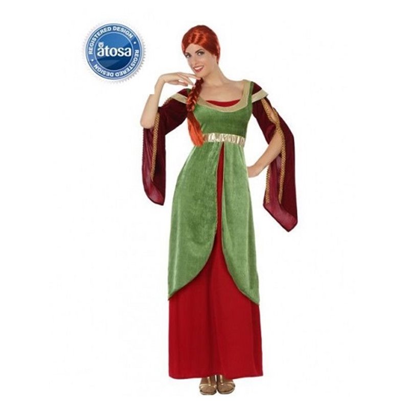 DISFRAZ DONCELLA MEDIEVAL ADULTO