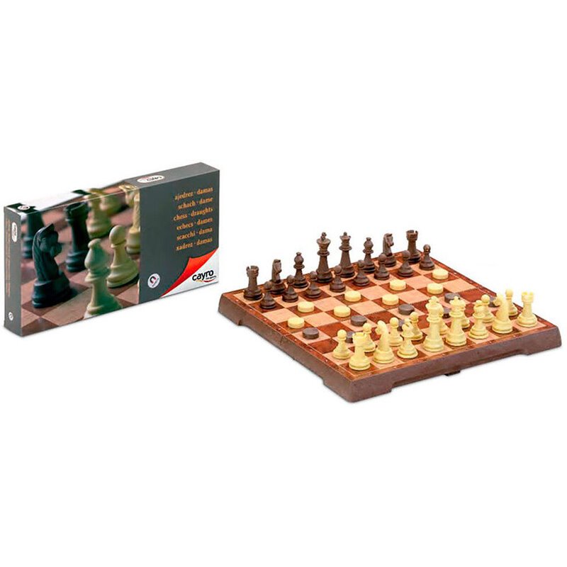 AJEDREZ-DAMAS MAGNETICO GRANDE