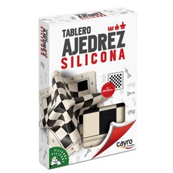 TAB. AJEDREZ SILICONA 40X40 CM.