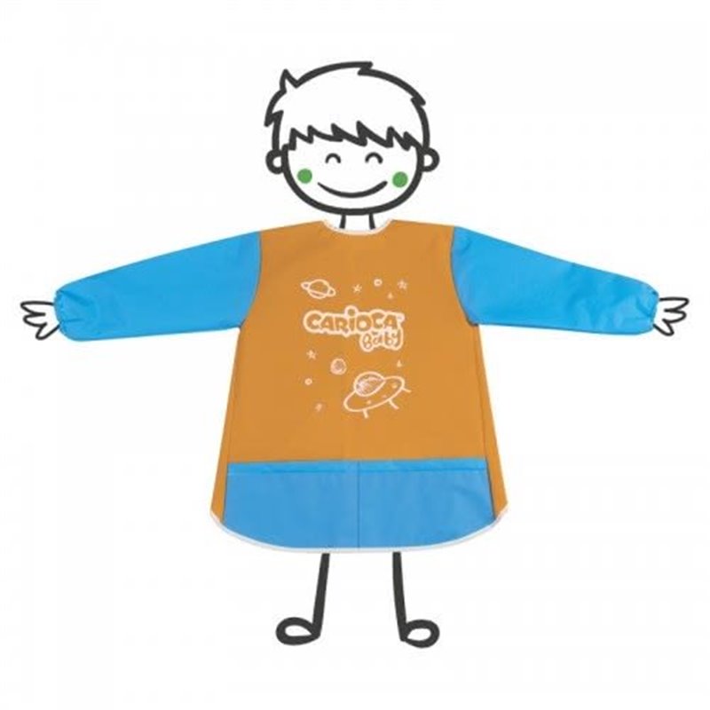 DELANTAL BABY 2-4 A�OS CARIOCA