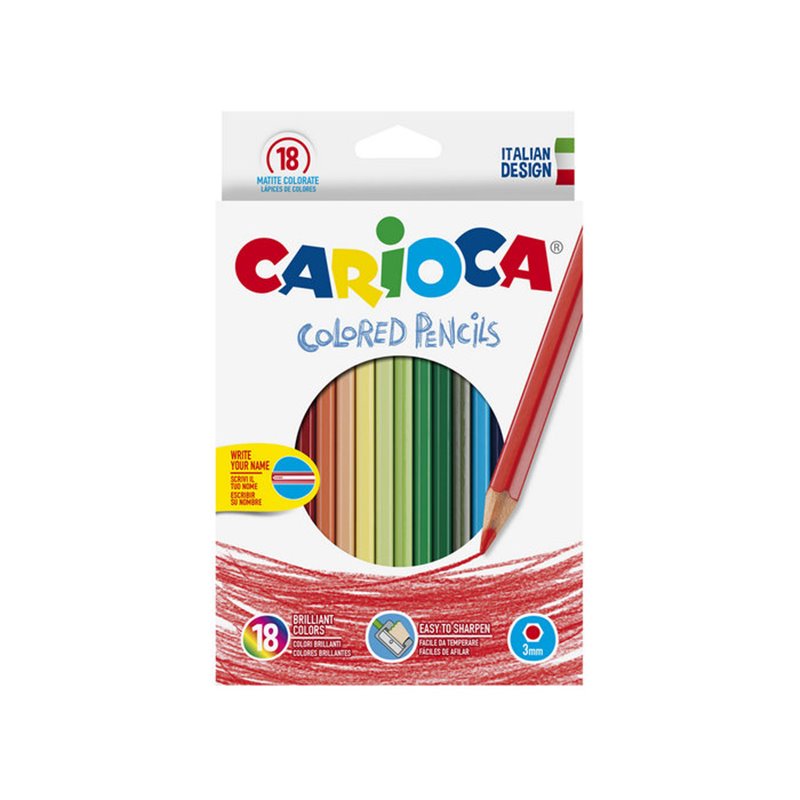 CAJAS 18 LAPICES CARIOCA