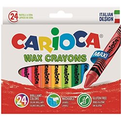 CAJA 24 CERAS CARIOCA