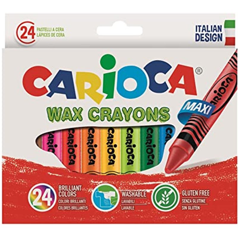 CAJA 24 CERAS CARIOCA