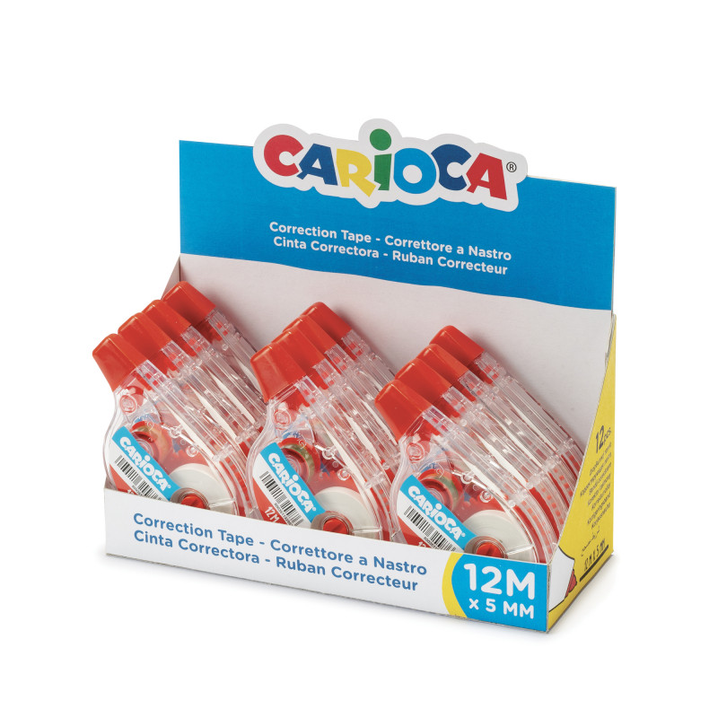 DISPLAY 12 CORRECT. TAPE 12 M CARIOCA