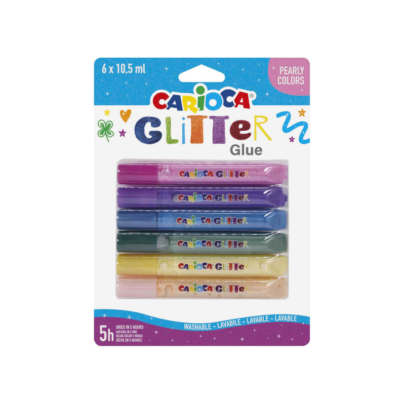B/6 GLITTER GLUE PEARLY
