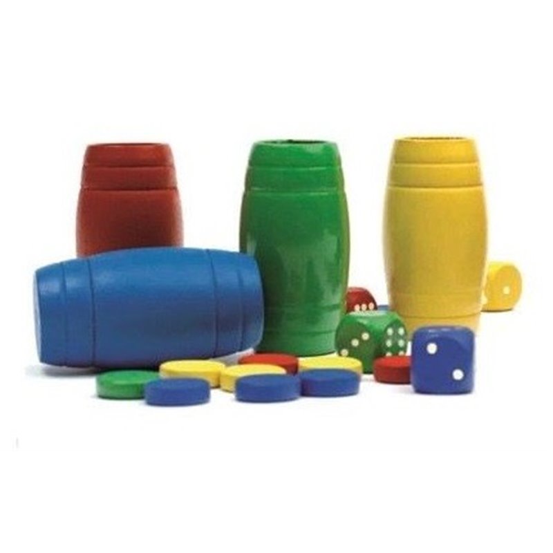 FICHAS PARCHIS 4 JUGADORES MADERA