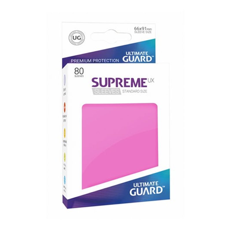 FUNDAS SUPREME UX TAMAÑO STANDAR FUCSIA 80 U