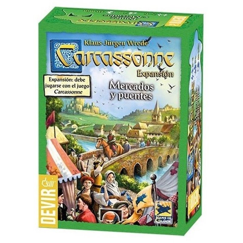 CARCASSONNE: MERCADOS Y PUENTES