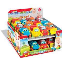 Expositor de 24 BABY CAR SOFT & GO COCHECITOS BLANDITOS