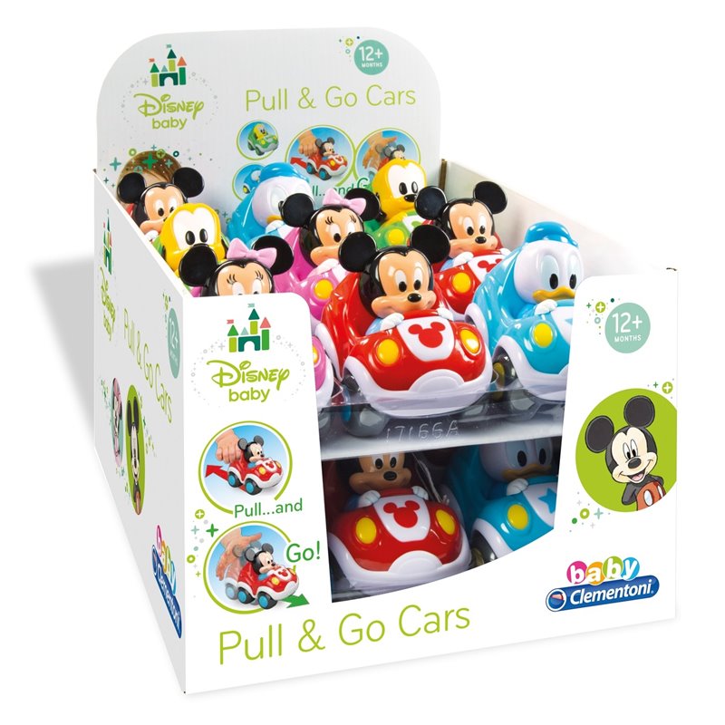 EXP. 18 COCHE PULL BACK DISNEY BABIES