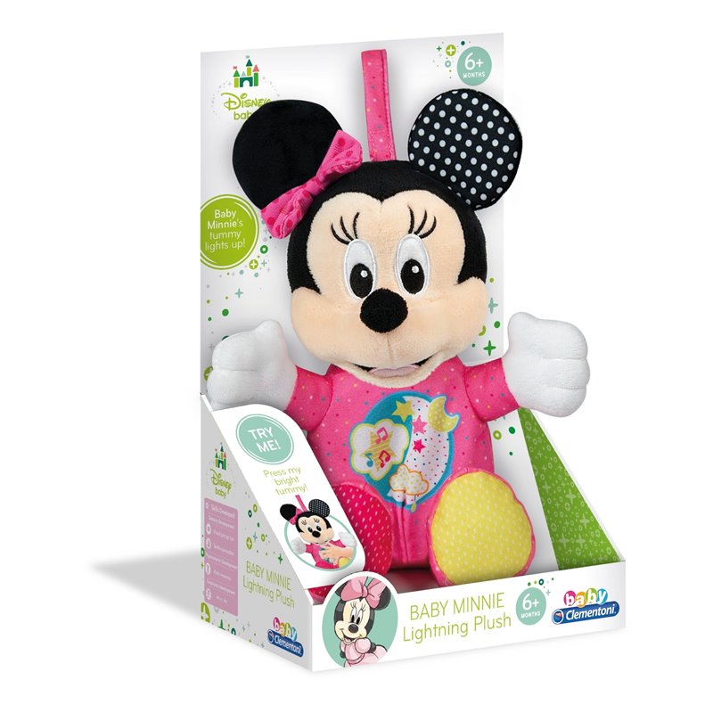 BABY MINNIE PELUCHE LUCES Y SONIDOS