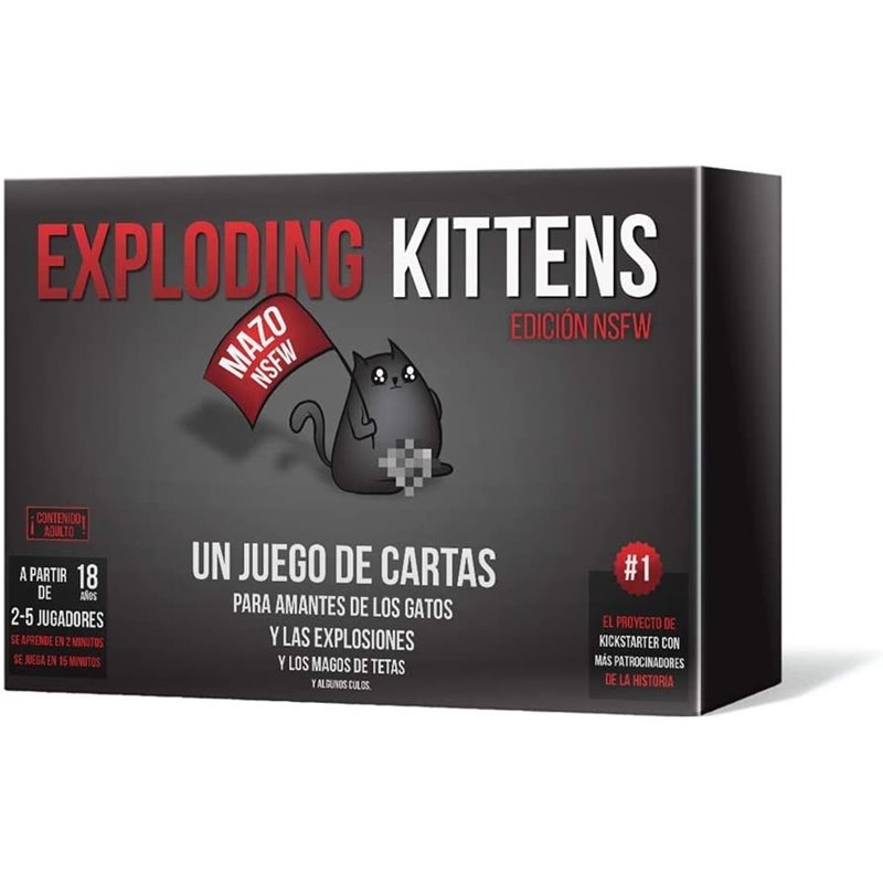 EXPLODING KITTENS EDICIÓN NSFW